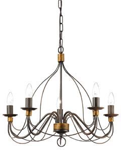 Ideal lux ® Полилей | CORTE SP5 RUGGINE | E14 max 5 x 40W | IP20 - 057187