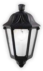 Ideal lux ® Аплик | DAFNE AP1 SMALL NERO | E27 max 1 x 23W | IP55 - 101552