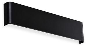 Ideal lux ® Аплик | DELTA LED AP D041 NERO 3000K | 14W | IP20 - 345185