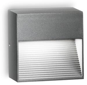Ideal lux ® Аплик | DOWN AP1 ANTRACITE | G9 max 1 x 28W | IP44 - 122045