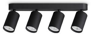 Ideal lux ® Спот | DYNAMITE PL4 LINEAR ROUND NERO | GU10 max4 x 28W | IP20 - 371344