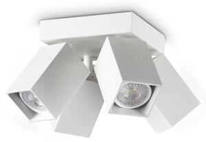 Ideal lux ® Спот | DYNAMITE PL4 SQUARE BIANCO | GU10 max4 x 28W | IP20 - 367446
