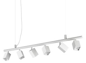 Ideal lux ® Полилей | DYNAMITE SP6 SQUARE BIANCO | GU10 max6 x 28W | IP20 - 367460