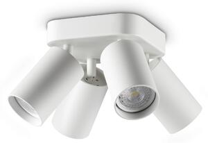Ideal lux ® Спот | DYNAMITE PL4 ROUND BIANCO | GU10 max4 x 28W | IP20 - 367439