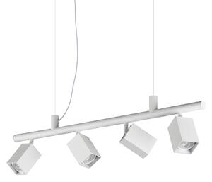 Ideal lux ® Полилей | DYNAMITE SP4 SQUARE BIANCO | GU10 max4 x 28W | IP20 - 367453