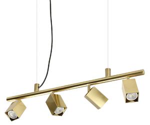 Ideal lux ® Полилей | DYNAMITE SP4 SQUARE OTTONE | GU10 max4 x 28W | IP20 - 371399