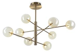 Ideal lux ® Полилей | EQUINOXE SP8 AMBRA SFUMATO | G4 max 8 x 2W | IP20 - 345420