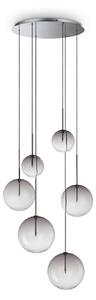 Ideal lux ® Полилей | EQUINOXE SP6 FUME' SFUMATO | G4 max 6 x 2W | IP20 - 345413