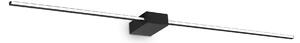 Ideal lux ® Аплик | ESSENCE AP SQUARE D115 LUCE DIR. NERO 3000K | LED 19W | IP20 - 311784