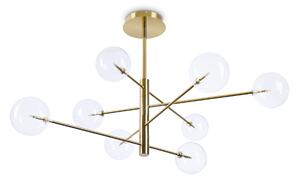 Ideal lux ® Полилей | EQUINOXE SP8 OTTONE | G4 max 8 x 2W | IP20 - 275215