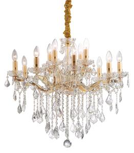 Ideal lux ® Полилей | FLORIAN SP12 ORO | E14 max 12 x 40W | IP20 - 035611