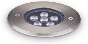 Ideal lux ® LED луна за под | FLOOR PT D12 | LED 6W | IP67 - 255668