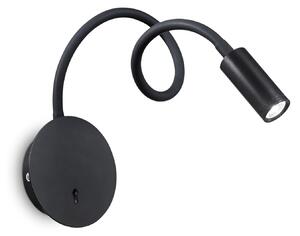 Ideal lux ® Аплик | FOCUS-2 AP NERO | LED 3,5W | IP20 - 203195