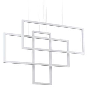 Ideal lux ® Полилей | FRAME SP RETTANGOLO BIANCO 3000K | LED 93W | IP20 - 253589