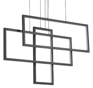 Ideal lux ® Полилей | FRAME SP RETTANGOLO NERO 3000K | LED 93W | IP20 - 269382