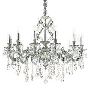 Ideal lux ® Полилей | GIOCONDA SP12 ARGENTO | E14 max 12 x 40W | IP20 - 164953