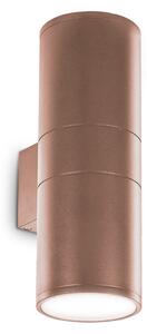 Ideal lux ® Аплик | GUN AP2 BIG COFFEE | E27 max 2 x 60W | IP54 - 163611