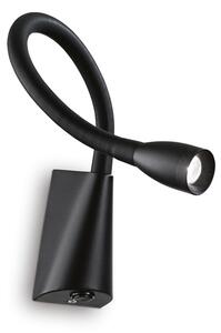 Ideal lux ® Аплик | GOOSE AP NERO | LED 3W | IP20 - 142692