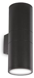Ideal lux ® Аплик | GUN AP2 BIG NERO | E27 max 2 x 60W | IP54 - 092317