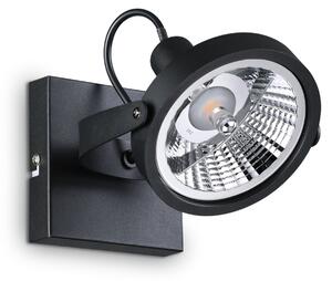 Ideal lux ® Спот | GLIM PL1 NERO | GU10 max 1 x 50W | IP20 - 200231