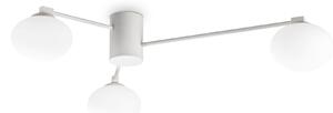 Ideal lux ® Плафон | HERMES PL3 D90 BIANCO | G9 max 3 x 28W | IP20 - 322674