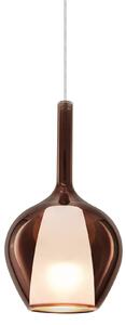 Ideal lux ® Пендел | KALIQUE-1 SP1 D18 RAME | E27 max 1 x 42W | IP20 - 359915