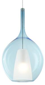 Ideal lux ® Пендел | KALIQUE-2 SP1 D28 AZZURRO | E27 max 1 x 42W | IP20 - 359694
