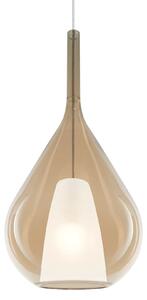 Ideal lux ® Пендел | KALIQUE-3 SP1 D28 AMBRA | E27 max 1 x 42W | IP20 - 359748