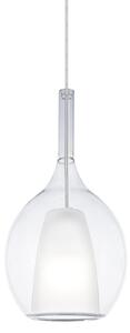 Ideal lux ® Пендел | KALIQUE-2 SP1 D18 TRASPARENTE | E27 max 1 x 42W | IP20 - 360034