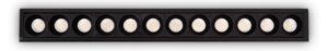 Ideal lux ® LED луна | LIKA FI SLIM 20W 3000K NERO | 20W | IP20 - 305837