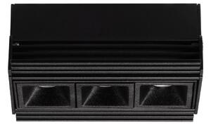 Ideal lux ® LED луна | LIKA FI TRIMLESS 08W 3000K NERO | 8W | IP20 - 367347