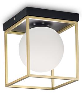 Ideal lux ® Плафон | LINGOTTO PL1 OTTONE | E14 max 1 x 28W | IP20 - 198132