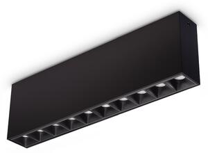 Ideal lux ® Плафон | LIKA PL 21W 3000K NERO | 21W | IP20 - 369945