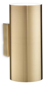 Ideal lux ® Аплик | LOOK AP2 ROUND D60 H150 BRUNITO | GU10 max2 x 28W | IP20 - 164823