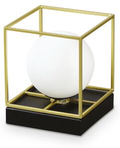Ideal lux ® Настолна лампа | LINGOTTO TL1 SMALL OTTONE | G9 max 1 x 4W | IP20 - 259222