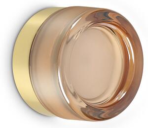 Ideal lux ® Аплик | LOLLY AP1 AMBRA | GX53 max 1 x 9W | IP44 - 354637