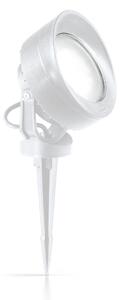 Ideal lux ® Градински Прожектор | LITIO PR1 BIANCO | GX53 max 1 x 10W | IP66 - 145310
