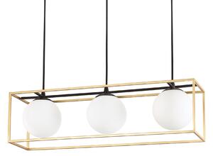 Ideal lux ® Пендел | LINGOTTO SP3 OTTONE | E14 max 3 x 28W | IP20 - 198125