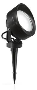 Ideal lux ® Градински Прожектор | LITIO PR1 NERO | GX53 max 1 x 10W | IP66 - 145358