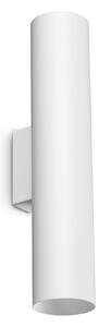 Ideal lux ® Аплик | LOOK AP2 ROUND D60 H300 BIANCO | GU10 max2 x 28W | IP20 - 370033