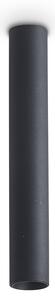 Ideal lux ® Плафон | LOOK LED PL1 ROUND D30 H200 ON-OFF NERO 3000K | 5W | IP20 - 353319