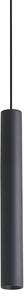 Ideal lux ® Пендел | LOOK LED SP1 ROUND D30 H250 ON-OFF NERO 3000K | 11,5W | IP20 - 371078