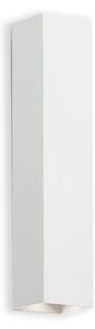 Ideal lux ® Аплик | LOOK AP2 SQUARE D60 H300 BIANCO | GU10 max 2 x 28W | IP20 - 126883