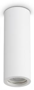 Ideal lux ® Спот | LOOK PL1 ROUND D70 H200 GESSO | GU10 max1 x 28W | IP20 - 355740