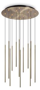 Ideal lux ® Полилей | LOOK LED SP12 ROUND DROP D16 ON-OFF OT 2700K | LED 19W | IP20 - 341101