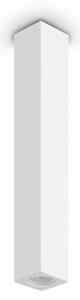 Ideal lux ® Спот | LOOK PL1 SQUARE D70 H400 GESSO | GU10 max1 x 28W | IP20 - 355771