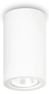Ideal lux ® Спот | LOOK PL1 ROUND D70 H110 GESSO | GU10 max 1 x 35W | IP20 - 155869