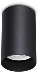 Ideal lux ® Спот | LOOK PL1 ROUND D60 H100 NERO | GU10 max1 x 28W | IP20 - 353821