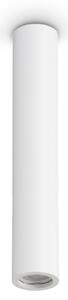 Ideal lux ® Спот | LOOK PL1 ROUND D70 H400 GESSO | GU10 max1 x 28W | IP20 - 371436