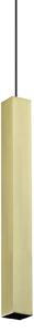 Ideal lux ® Пендел | LOOK SP1 SQUARE D40 H400 OTTONE | GU10 max1 x 28W | IP20 - 366982